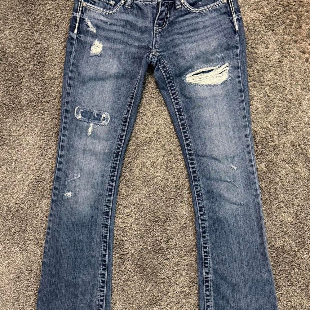 Daytrip Women's Blue and Navy Jeans